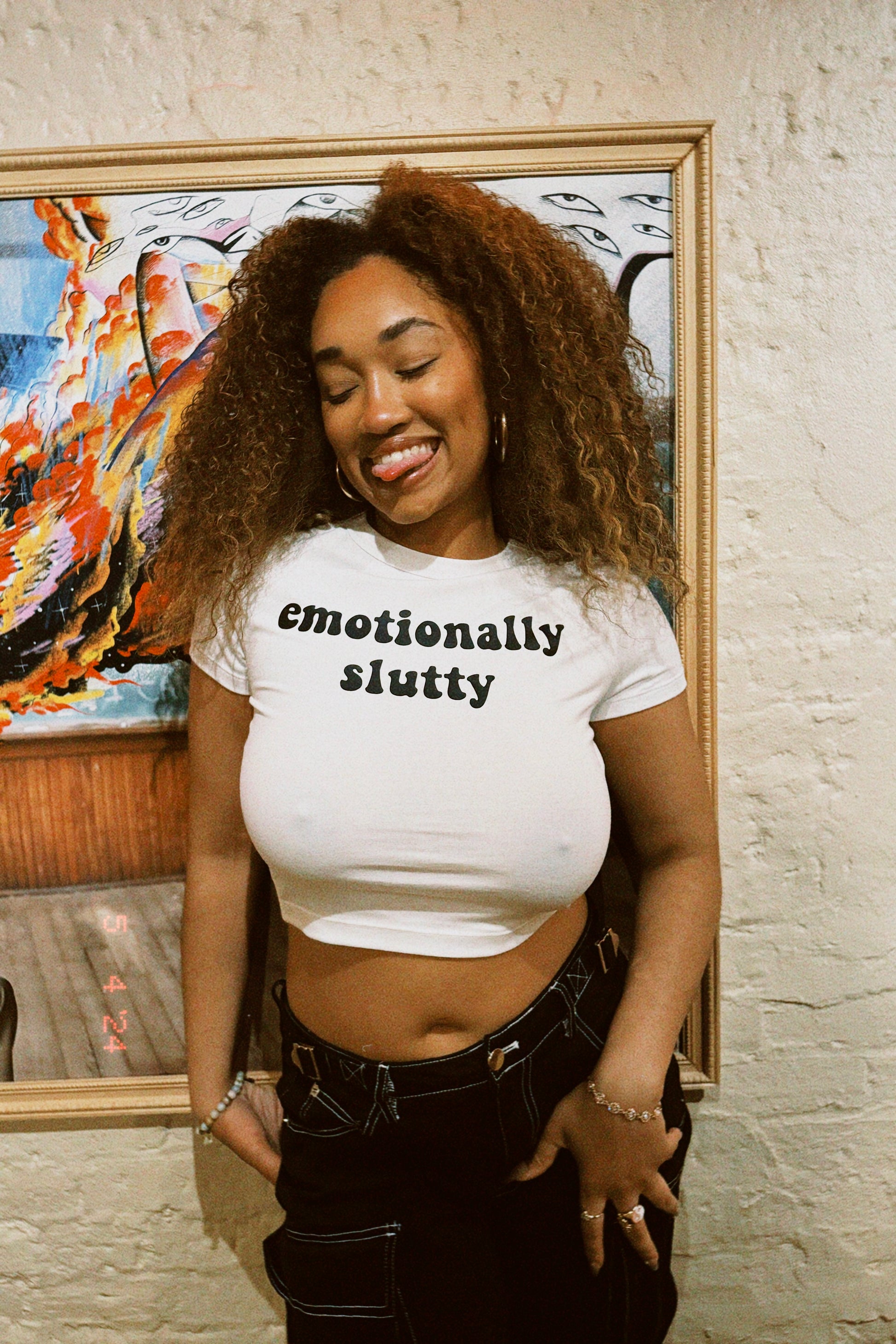 Emotionally Slutty Crop Top – Drinks in the District